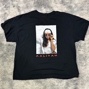Aaliyah shirt 3XL Mens Black